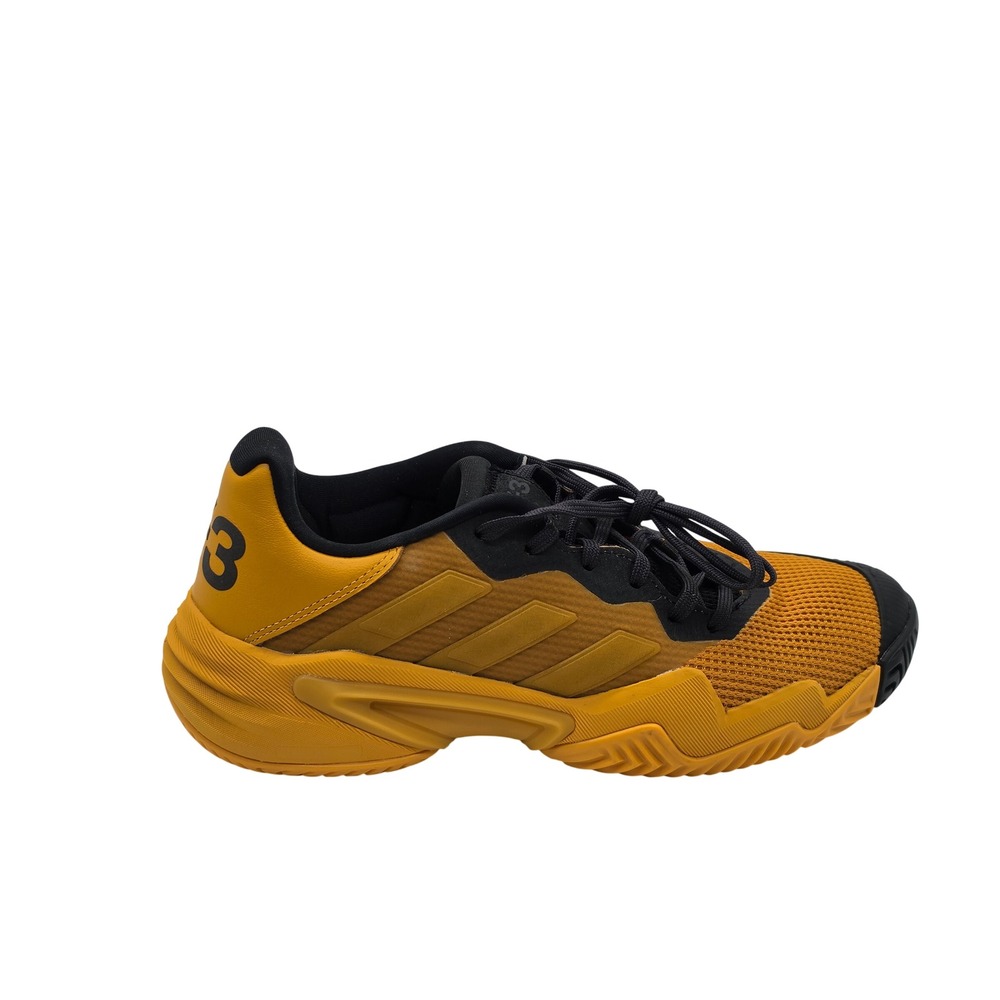Adidas Y-3 Barricade 13 W Women 7.5 Collegiate Gold Tennis Shoes JP9843‎